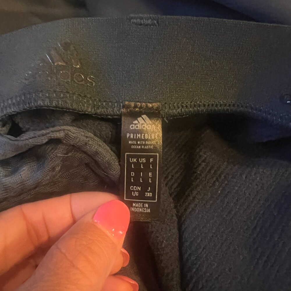 Adidas Athletic Dress Pants Blue